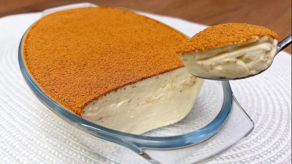 Dessert al latte e cannella